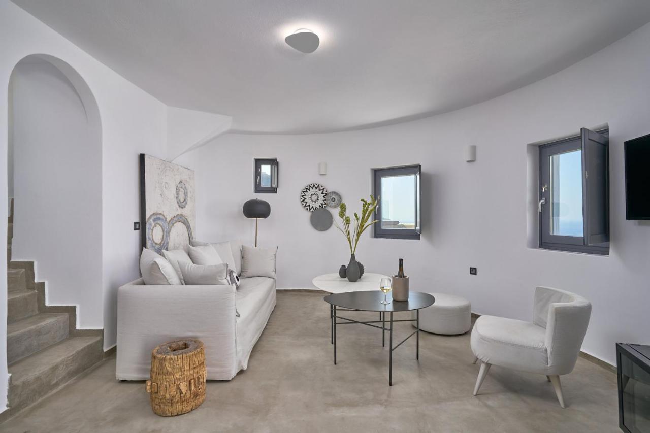 Topos Exclusive Santorini Imerovigli  Exteriör bild