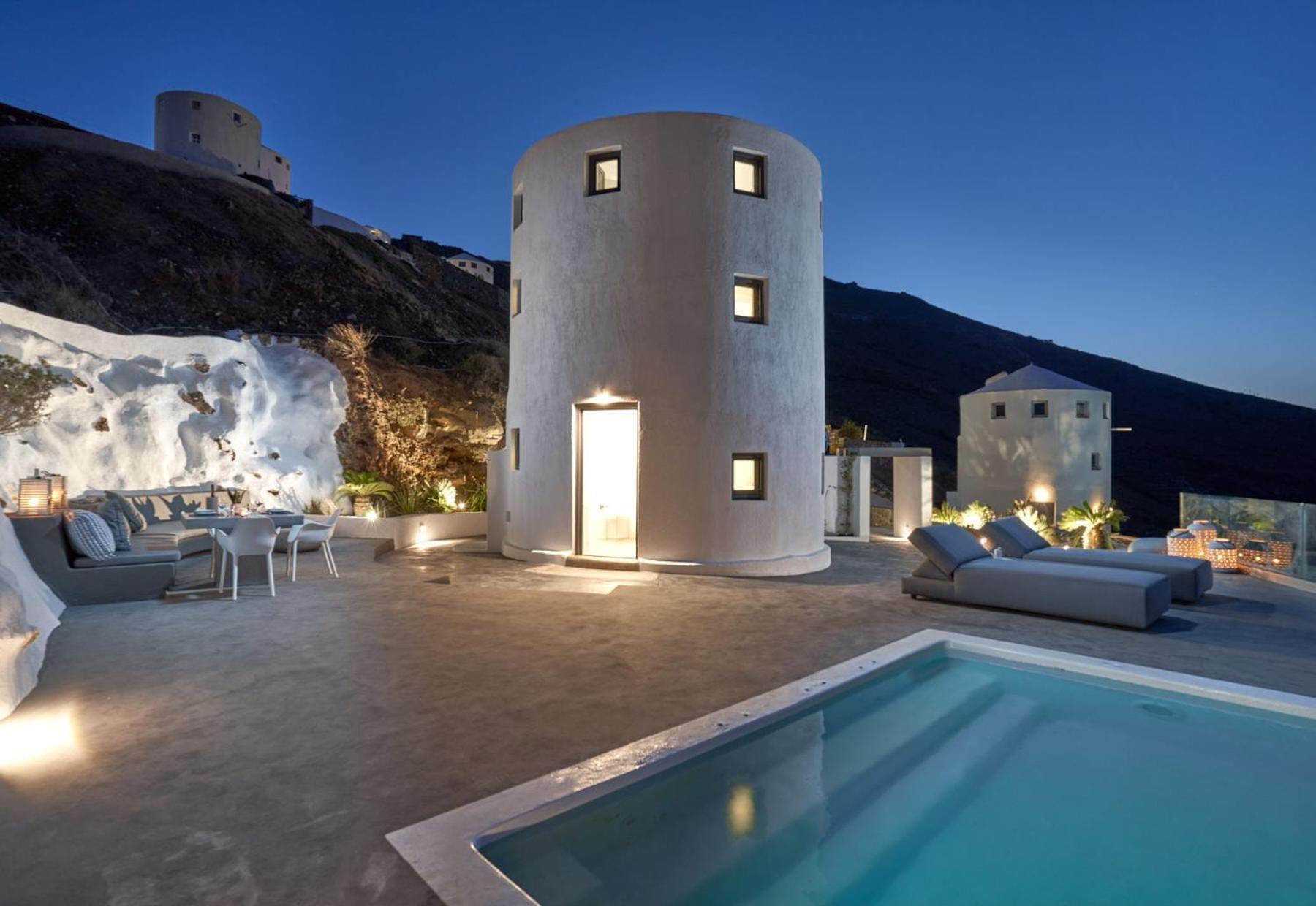 Topos Exclusive Santorini Imerovigli  Exteriör bild